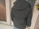 波司登（BOSIDENG）25年新款羽絨服男女同款情侶短款可脫卸帽保暖時尚經(jīng)典百搭外套 【經(jīng)典百搭】黑色|8056 L 170/92A 體重約120-140斤 曬單實拍圖