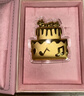 周金生黃金生日快樂(lè )蛋糕純金金片擺件足金999生日禮物送女朋友禮盒裝 生日快樂(lè )蛋糕【粉色書(shū)型禮盒】 0.2g 曬單實(shí)拍圖