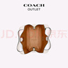 蔻馳（COACH）【禮物】奧萊女士女包HADLEY 21號半月包單肩斜挎包菜籃子通勤 B4/粉筆白色 曬單實(shí)拍圖