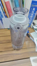 UZSPACE優(yōu)之運動(dòng)水杯大容量男女學(xué)生高顏值水壺耐高溫tritan塑料吸管杯子 脊巖灰800ML(一蓋雙飲) 曬單實(shí)拍圖