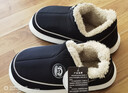 大嘴猴（Paul Frank）棉拖鞋女秋冬外穿保暖家居厚底包跟月子棉鞋男5504 曬單實(shí)拍圖