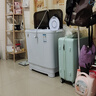 小鴨牌洗衣機半自動(dòng)雙桶雙缸家用大容量小型租房宿舍波輪脫水甩干兩用雙杠省電老式強動(dòng)力易操作以舊換新 12.5公斤【洗7.5+脫5｜強勁電機終身聯(lián)?！?曬單實(shí)拍圖