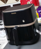 飛利浦（PHILIPS）空氣炸鍋不用翻面 家用全自動(dòng) 可視5L大容量 烘烤炸焗一體 烤紅薯烤薯條 禮物 HD9455/80  曬單實(shí)拍圖