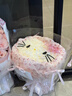 MPPMCK新款可愛(ài)hellokitty花束凱蒂貓花束永生花畢業(yè)成品生日禮物成品 蝴蝶結碎花kitty花束(收藏送方形大禮袋) 曬單實(shí)拍圖