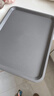 宜家（IKEA）TILLGANG提爾宮恩托盤(pán)灰色歐式現代簡(jiǎn)約北歐風(fēng)餐廳用 灰色托盤(pán)37x29cm 曬單實(shí)拍圖
