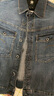 G-STAR RAW秋冬經(jīng)典Dakota平領(lǐng)短款時(shí)尚牛仔夾克外套復古回潮上衣D23593 藍黑牛仔 M 曬單實(shí)拍圖