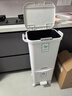 JEKO&JEKO廚房日式垃圾桶37L家用廚余分類(lèi)帶蓋大容量高款干濕分離腳踩 三層 曬單實(shí)拍圖