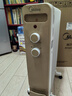美的（Midea）【金縷衣】取暖器家用/電暖器/電暖氣/加濕烘衣/13片全屋取暖器/電熱油汀取暖器NY2213-18GW 曬單實(shí)拍圖
