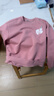 安踏兒童衛衣女童裝25秋季新款時(shí)尚動(dòng)型科技戶(hù)外圓領(lǐng)套頭衛衣親膚舒適 瓜瓤粉-4 165 曬單實(shí)拍圖