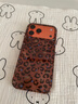 素洛適用蘋(píng)果17promax手機殼日韓ins豹紋凱蒂貓iPhone16pro甜酷辣妹15美拉德風(fēng)14帶掛繩13輕奢保護套 棕色豹紋kitty貓大孔 iPhone 17 Pro Max 曬單實(shí)拍圖