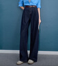 三彩2025秋季新款復古休閑褲寬松闊腿褲長(cháng)褲S 曬單實(shí)拍圖