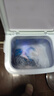 迷你鴨6.5kg小型家用單桶半自動(dòng)單缸洗衣機直排式單筒迷你洗衣機波輪家用宿舍租房微脫水甩干藍光殺菌 粉色藍光殺菌6.5L 曬單實(shí)拍圖