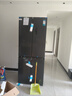 海信（Hisense）436小魔方零嵌入式冰箱四開(kāi)雙開(kāi)門(mén)十字門(mén)薄底部散熱一級節能雙變頻風(fēng)冷無(wú)霜冰箱補貼20% BCD-436WMK1PUQ【星云灰】 曬單實(shí)拍圖