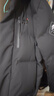 鴨鴨梓渝同款珠峰358g高充羽絨服男女長(zhǎng)款冬季新款戶外防寒加厚外套HY 青光黑色 M （充絨290克） 曬單實(shí)拍圖