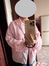2025新款時(shí)尚大碼防曬衣夏季短外套透氣輕薄戶(hù)外防曬服 粉色 2XL 【120斤-135斤】 曬單實(shí)拍圖