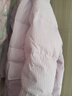 巴拉巴拉童裝兒童面包羽絨服女大童冬裝甜美肌理連帽外套 粉紅60006-白鴨絨 160 cm(充絨量169g） 曬單實(shí)拍圖
