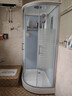 澳瑞莎整體淋浴房家用一體式玻璃簡(jiǎn)易洗澡房隔斷沐浴房衛生間沖涼浴室 標準款110x80右裙 曬單實(shí)拍圖