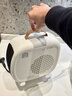 容聲小型取暖器家用暖風(fēng)機電熱取暖器桌面小型電暖器熱風(fēng)機電暖氣節能省電小型電熱烤火爐熱風(fēng)機 米色【兩檔調節】-單溫控-線(xiàn)長(cháng)1.2米 曬單實(shí)拍圖
