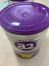 a2奶粉紫白金A2+DHA+5種核苷酸幼兒配方奶粉3段(1歲+) 900g 曬單實(shí)拍圖
