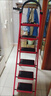 德國喬遷家用梯子多功能2米加厚碳鋼折疊移動(dòng)伸縮樓梯室內人字梯 喬遷步步高升紅色六步梯【六六大順】 曬單實(shí)拍圖