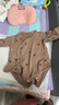 乖奇熊嬰兒純棉連體衣春秋季新生兒衣服三角包屁衣寶寶哈衣秋款裝睡衣 曬單實(shí)拍圖