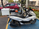 東站熱適用本田pcx160尾箱摩托車(chē)鋁合金后備箱踏板尾架改裝后尾箱大容量 【45L自選白/黑尾箱+尾架】自選 曬單實(shí)拍圖