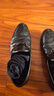 千百度真皮男鞋秋季頭層牛皮一腳蹬商務(wù)休閑懶人套腳樂(lè )福鞋男 黑色 43  曬單實(shí)拍圖