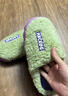 Miss PePe2025新款棉拖鞋毛拖女冬季居家鞋暖和棉鞋男可外穿簡(jiǎn)約風(fēng)加絨家用 綠色 41 40-碼(適合39/40腳) 曬單實(shí)拍圖