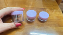 妮麗雅彩色面霜分裝瓶旅行便攜式眼霜粉底液護膚品化妝品分裝小樣空瓶子 紫色10g+15g+20g【贈送 10g 曬單實(shí)拍圖