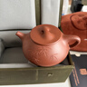 百年利永宜興名家紫砂壺純全手工泡茶壺功夫茶具原礦底槽青景舟唐云石瓢壺 底槽青 295ml 曬單實(shí)拍圖