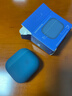適用Airpods Pro2耳機保護套蘋(píng)果Airpods4/3藍牙耳機1.0mm薄款液態(tài)硅膠軟殼保護殼 防摔防塵防指紋 太平洋綠 Airpods  4 曬單實(shí)拍圖