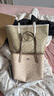 蔻馳（COACH）【品牌直供】女士CITY23小號單肩托特包拼色CU759 曬單實(shí)拍圖