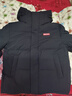 鴨鴨孫穎莎同款時(shí)空道宇羽絨服男短款2025冬季新款男女款面包服外套HY 星空黑色 L 175/92A(L) 曬單實(shí)拍圖