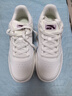 安踏（ANTA）女鞋板鞋女運動(dòng)鞋子女秋季耐磨防滑休閑鞋輕便舒適小白鞋女 象牙白/絳紅色 36.5 曬單實(shí)拍圖