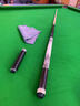 威利TW斷月臺球桿FURY九球大頭桿中式八球黑八臺球桿大頭桌球桿 TW-2斷月【蜥蜴紋皮把】贈高配全套保養 曬單實(shí)拍圖