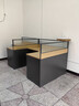尤尼德辦公室員工職員桌電腦桌 辦公家具屏風(fēng)工位組合 辦公桌隔斷工作臺 L型單人位（無(wú)柜子） 曬單實(shí)拍圖