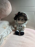 若兮松餅棉花娃娃女娃20cm有骨帶衣服可換裝公仔女生日禮物女生女孩 年年裸娃+小狗衛衣熊貓鞋眼鏡 有骨架 曬單實(shí)拍圖