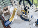 寶之軒滑滑梯室內(nèi)2-10歲兒童玩具寶寶家用秋千小孩游樂園嬰兒生日禮物 滑梯秋千四合一（帶扶手） 曬單實拍圖