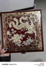 平遙非遺漆器首飾盒螺鈿掐銅絲鑲嵌鮑魚(yú)貝殼中國風(fēng)精致木質(zhì)收納盒 19盒-黑紅-鳳戲牡丹 [贈鎖+收藏證+禮盒+禮品 曬單實(shí)拍圖