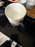 永豐源（auratic）幸福和鳴 陶瓷茶杯 三件套350ml泡茶杯 對杯情侶杯送禮 禮盒裝 （左右對杯 ） 曬單實(shí)拍圖