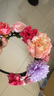 京霽兒童花朵發(fā)箍絹花發(fā)飾簪花頭飾花環(huán)民族風(fēng)頭飾仙女漢服拍照道具 簪花發(fā)箍1支【粉紫花朵】 曬單實(shí)拍圖