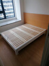 南躍無(wú)床頭床排骨架床純實(shí)木櫸木大小戶(hù)型無(wú)靠背床架2米1.5定制尺寸 櫸木排骨架床 180cm*200cm 曬單實(shí)拍圖