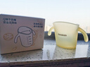 COOKSS敞口杯寶寶水杯2歲以上直飲喝奶硅膠斜口學(xué)飲杯家用兒童牛奶杯 曬單實(shí)拍圖