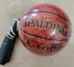 斯伯丁Spalding 賽事籃球吸濕皮料TF-1000(74-716A)傳奇比賽 曬單實(shí)拍圖