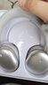 iKF Nano空間音頻版【頭部追蹤-56db降噪】 頭戴式主動降噪藍(lán)牙耳機(jī)LDAC音質(zhì)電競游戲fps有線無線耳麥 極光銀2.0-空間音頻版-56dB降噪 標(biāo)配-支持APP智能互聯(lián) 曬單實(shí)拍圖
