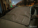 好汽仕（Howtreats）汽車(chē)前風(fēng)擋雪擋罩車(chē)衣半罩加厚遮防雪防霜防凍玻璃罩冰冬季雹 曬單實(shí)拍圖