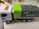 媽寶孖寶電動(dòng)吸塵污清運掃路洗地垃圾環(huán)衛車(chē)玩具兒童3-6歲2男孩超大號汽車(chē) 曬單實(shí)拍圖