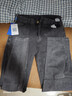 真維斯（Jeanswest）牛仔褲男修身直筒秋冬季新款潮流柔軟棉彈舒適休閑男士長(cháng)褲子男 9024煙灰 33 碼(2尺6) 曬單實(shí)拍圖