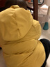 G.DUCKKIDS兒童棉服外套秋冬寶寶加絨加厚棉衣冬季發(fā)光1-8歲小孩男女童棉襖 黃色 加絨加厚 80 cm適合身高70-80cm年齡1-2歲 曬單實(shí)拍圖
