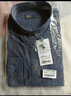 BLACKMONDAY純棉色紡長(cháng)袖襯衫男2025春秋季全棉高級感男士休閑商務(wù)襯衣 曬單實(shí)拍圖
